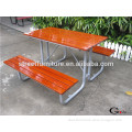 ISO9001 certified park table wood for garden